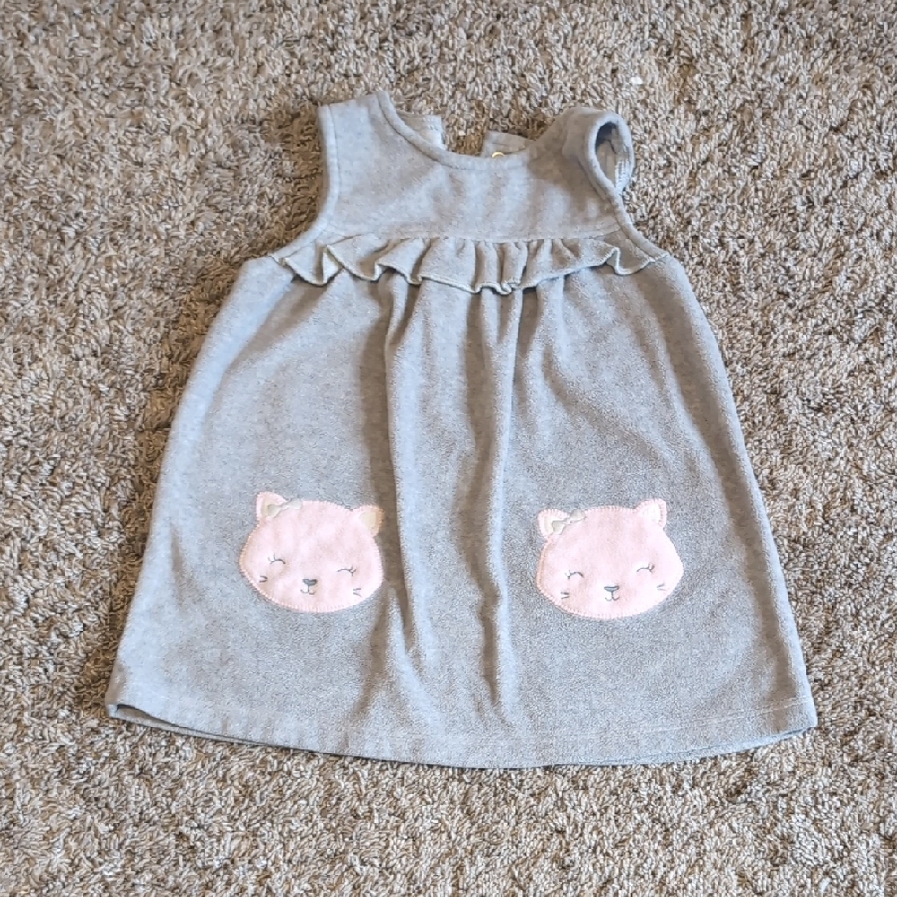 Carter's Cozy Gray Dress